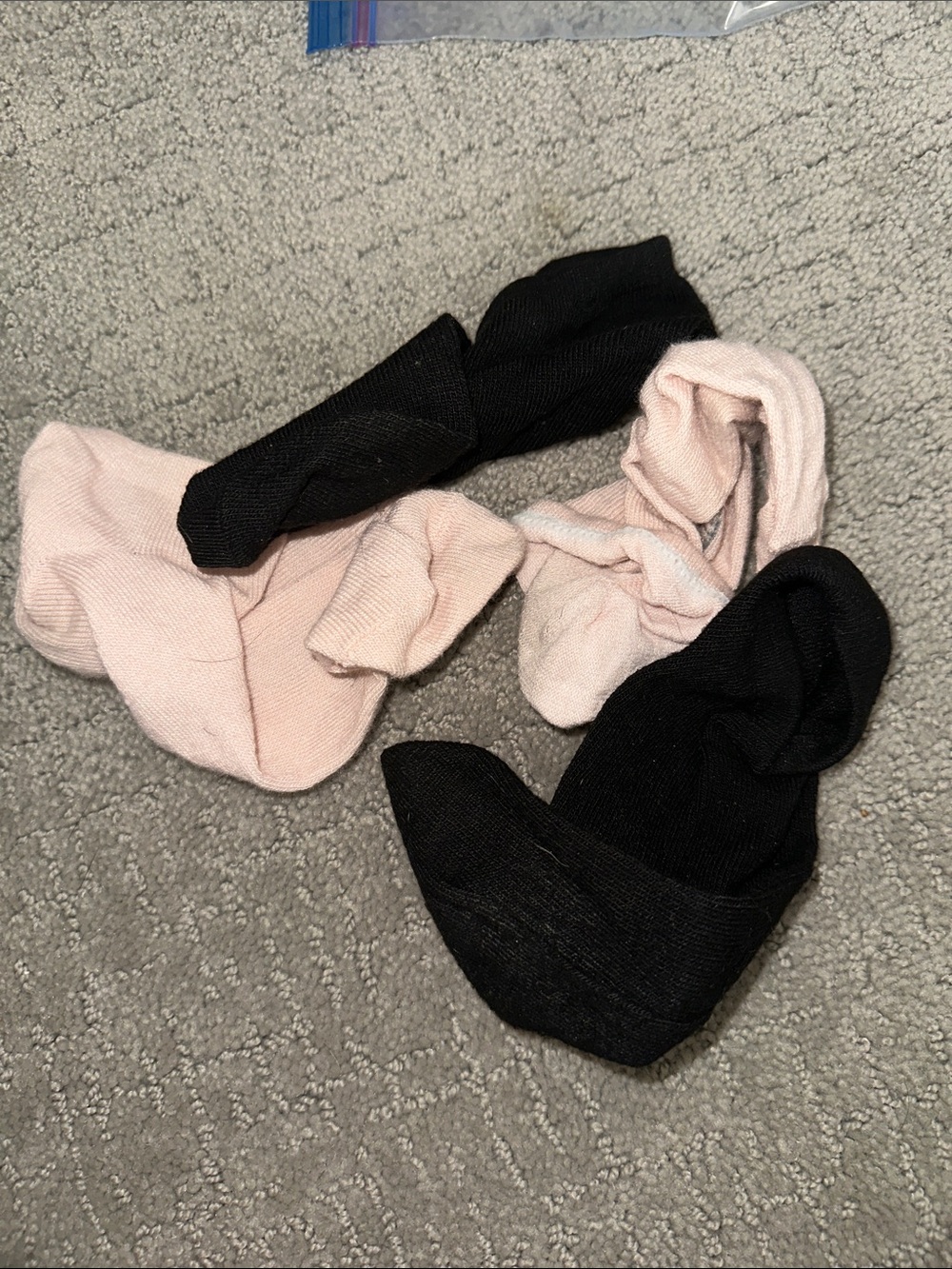 Bundle of Well Worn Black and Pink Gym
